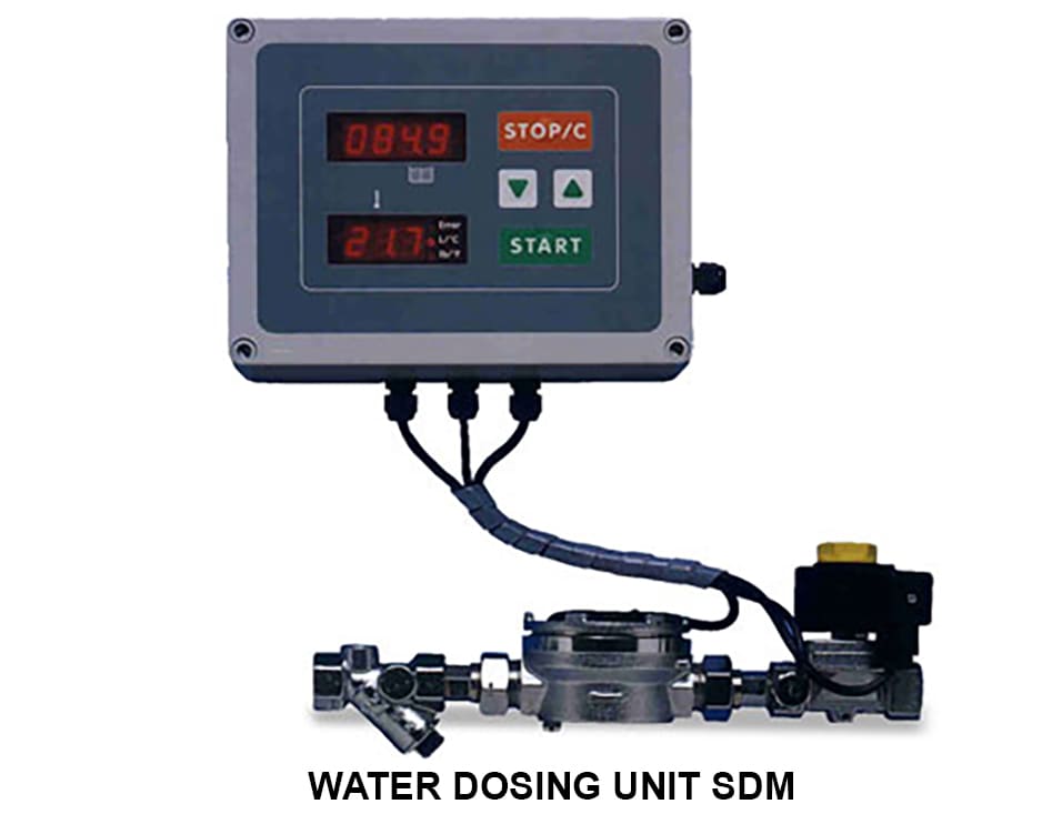 Water dosing units sdm