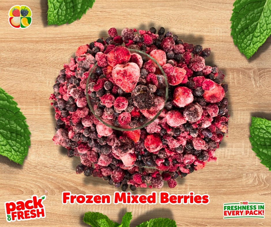 Frozen mixed berries
